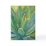 Agave watercolor notecard