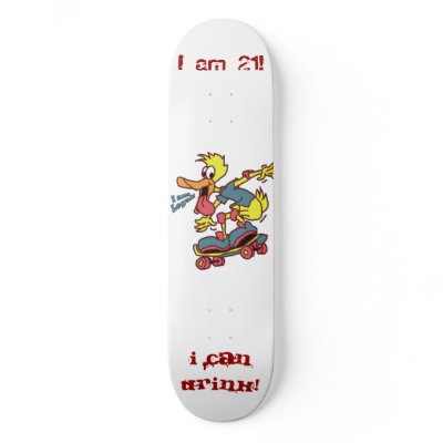 Age 21 Skateboard by icyimp