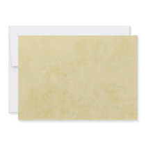 Aged Paper Personalized Invitation
