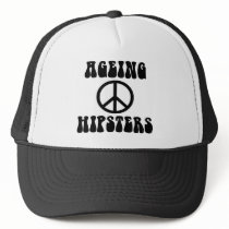 AGEING HIPSTERS TRUCKER HAT