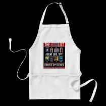 AGENT GIRL SPY aprons