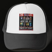 AGENT GIRL SPY hats