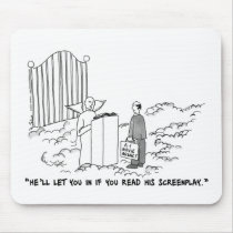 Agent In Heaven Mousepad