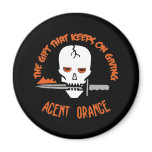 Agent Orange The Gift DARK Fridge Magnet