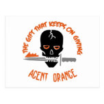 Agent Orange The Gift LIGHT Postcard