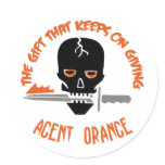 Agent Orange The Gift LIGHT Sticker