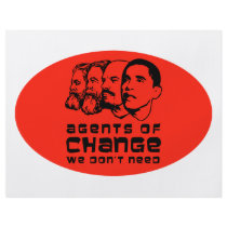 Agents of change we don't need custom flyer