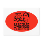 Agents of change we don't need post cards