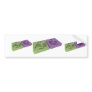 Ager as Ag Silver and Er Erbium Bumper Sticker