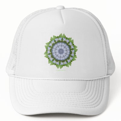 AGERATUM NOSEGAY HATS by dequilla