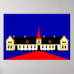 Agersboel Manor House for canvas printing