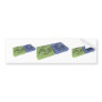 Ages as Ag Silver and Es Einsteinium Bumper Sticker