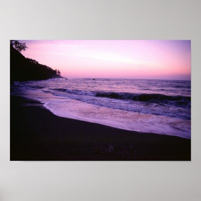 Aget Beach Poster by bsegel