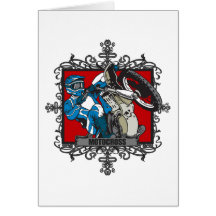 Aggressive Motocross Greeting Cards