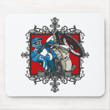 Aggressive Motocross Mouse Mat