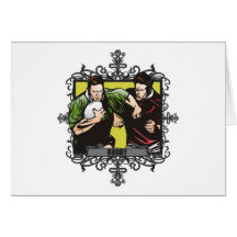 Aggressive Rugby Card