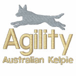 Agility Australian Kelpie Embroidered Hoodie