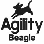 Agility Beagle Embroidered Shirt