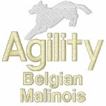 Agility Belgian Malinois Embroidered Hoody