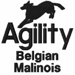 Agility Belgian Malinois embroidered shirts