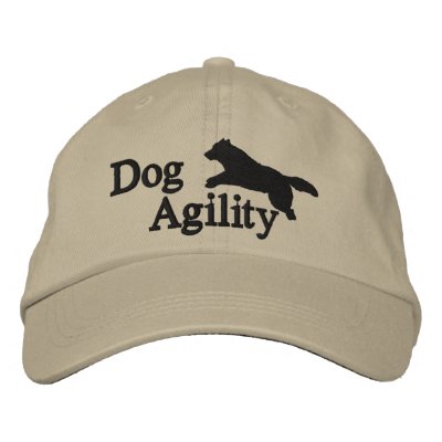 Agility Blue Heeler Embroidered Hat by MenagerieMayhem