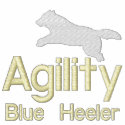 Agility Blue Heeler embroidered shirts