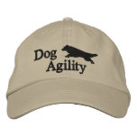 Agility Border Collie Embroidered Baseball Caps