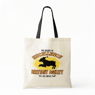 Agility Brittany Spaniel Secret Bag by MenagerieMayhem