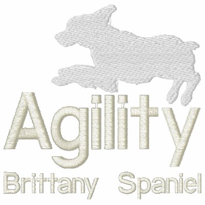 Agility Brittany Spaniel Women's Polo Shirt by MenagerieMayhem