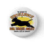 Agility Bull Terrier Secret Button