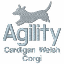 Agility Cardigan Welsh Corgi Embroidered Polo