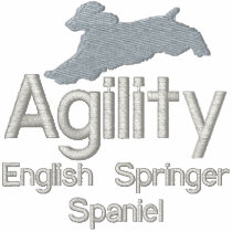 Agility English Springer Spaniel Women's Embroidered Polo Shirt