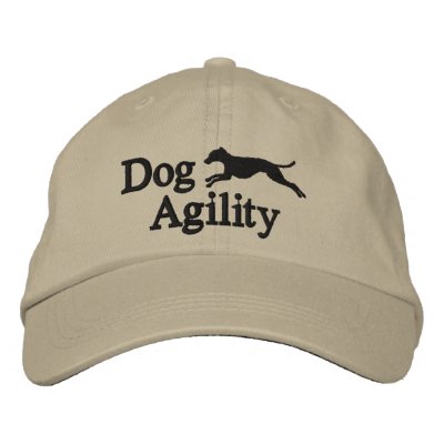 Agility Italian Greyhound Embroidered Hat by MenagerieMayhem