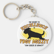 Agility PBGV Secret Keychains