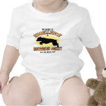 Agility Rottweiler Secret Baby Creeper t-shirts