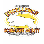 Agility Schnauzer Secret Child's Dark TShirt