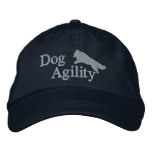 Agility Sheltie Embroidered Hat (Blue)