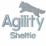 Agility Sheltie Embroidered Sweatshirt