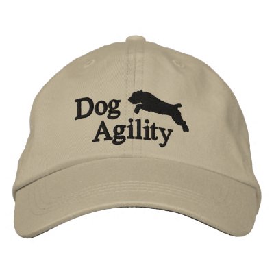Agility Soft Coated Wheaten Embroidered Hat by MenagerieMayhem