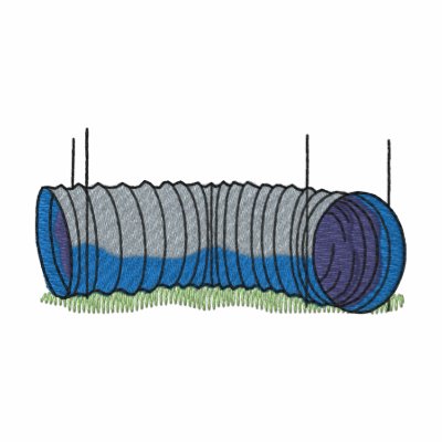 Agility Tunnel by ZazzleEmbroidery