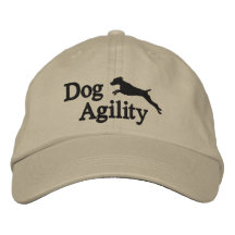 Agility Vizsla Embroidered Hat