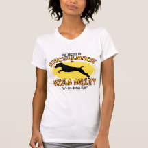 Agility Vizsla Secret Ladies T-Shirt