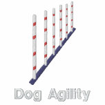Agility Weave Poles Embroidered Shirt (Polo) embroidered shirts