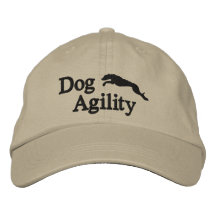 Agility Whippet Embroidered Hat