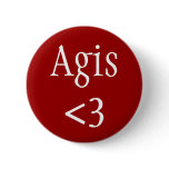 Agis Fan Badge Pinback Button