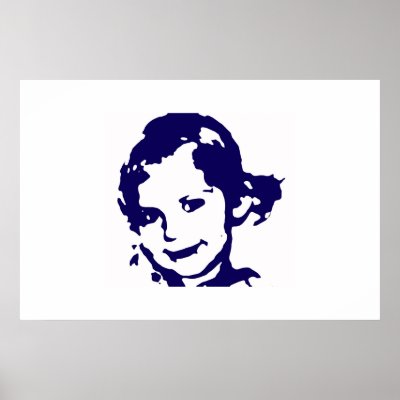 Agnes in blue posters by linkykinky