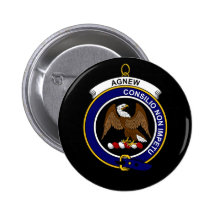 Agnew - Clan Crest Pinback Button