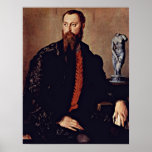 Agnolo di Cosimo - Portrait of a gentleman Poster