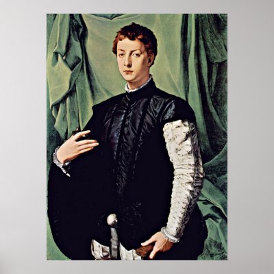 Agnolo di Cosimo - Portrait of Lodovico Capponi Posters by art_poster