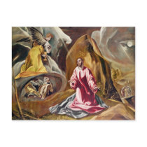 Agony in the Garden of Gethsemane, c.1590's Post Card